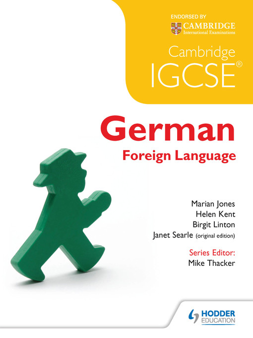 Upplýsingar um Cambridge IGCSE® German Foreign Language eftir Marian Jones - Biðlisti